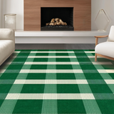 Modern White and Green Geometry(Green)
