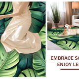 Lush Tropical Leaf Aesthetic(Green)
