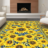 Lively Yellow Floral Texture(Yellow)