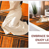 Chic Leopard Print Accent(Orange)