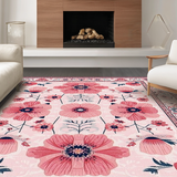 Modern Vibrant Floral Flourish(Pink)