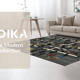 Modern Abstract Monochrome Aesthetic(Black)