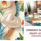 Bright Artistic Nature Motif(Beige)