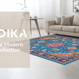 Sophisticated Medallion Color Play(Blue)