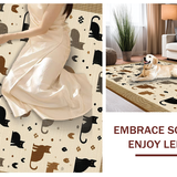 Minimalist Brown Textual Delight(Black)