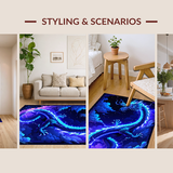 Magical Lightning Creature Artwork(Blue)