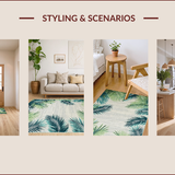 Chic Grey Striped Aesthetic(Green)