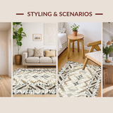 Artisan Handcrafted Colorful Blend(Beige)