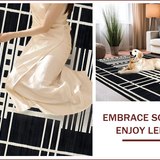 Chic Monochrome Zebra Aesthetic(Black)