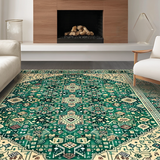 Luxurious Vibrant Floral Design(Green)