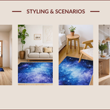 Starry Ombre Shag Texture(Blue)