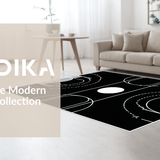 Dynamic Court Graphic Aesthetic(Black)