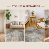 Minimalist Gray Diamond Arrangement(Gray)