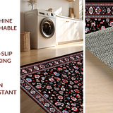 Luxurious Floral Tapestry Style(Black)