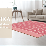 Ultra Soft Area Rug, Non Slip, Stain Resistant, Washable Area Rugs for Living Room, Bedroom, Western Cowgirl Door Mat(Pink) - ODIKA