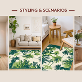 Lush Green Tropical Elegance(Green)