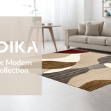 Minimalist Geometric Hues(Beige)