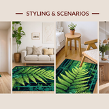 Playful Contemporary Green Landscape(Green)