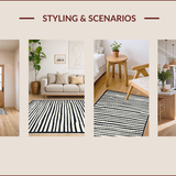 Chic Zebra Striped Aesthetic(Black)