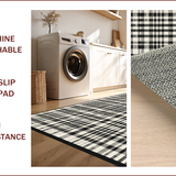 Chic Minimalist Monochrome Grid(Beige)