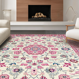 Stylish Retro Floral Composition(White)
