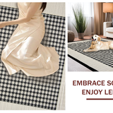 Modern Contrast Patterned Aesthetic(Beige)