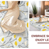 Modern Minimalist Floral Touch(Gray)