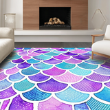 Artistic Fluidic Scale Composition(Purple)