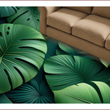 Playful Coastal Foliage Design(Green)