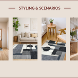 Elegant Geometric Neutral Tones(Gray)