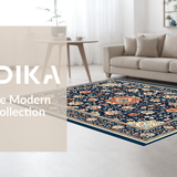 Contemporary Colorful Trellis Style(Blue)