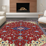 Modern Geometric Structure with Depth(Red)