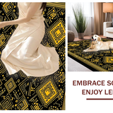 Artful Contemporary Symmetrical Design(Black)