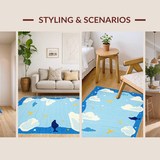 Charming Hot Air Balloon Adventure(Blue)