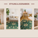 Rustic Velvet Tiled Design(Green)