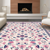 Charming Floral Birdscape Aesthetic(Ivory)