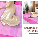 Artistic Lavender Tiled Scheme(Pink)