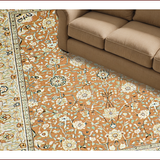 Floral Low Pile(Beige)
