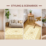 Stylish Vintage Abstract Elements(Ivory)