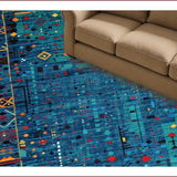 Chic Contemporary Color Splash(Blue)