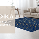 Stylish Geometric in Tones(Blue)