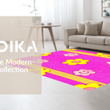 Dynamic Colorful Flower Medley(Pink)