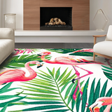 Tropical Flamingo Striped Aesthetic(Pink)