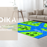 Fun Filled Colorful Road Journey(Green)