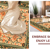 Colorful Floral Python Design(Beige)