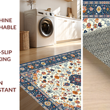 Bright Floral Design with Character(Ivory)