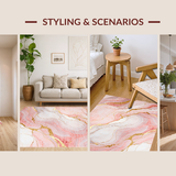 Chic Blush Marble Aesthetic(Pink)