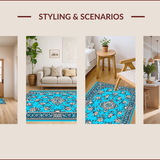 Medallion Floral Vintage(Blue)