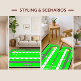 Vibrant Airport Runway Theme(Green)