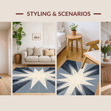 Artistic Geometric Star Visual Theme(Gray)